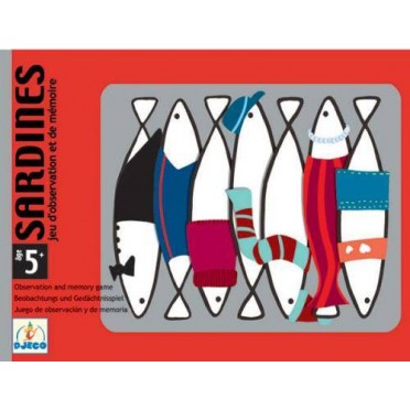 JEU DE CARTES - SARDINES 5+