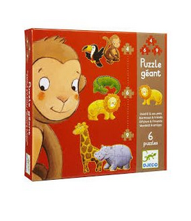 PUZZLE MAXI GEANT - OUISTITI & SES AMIS