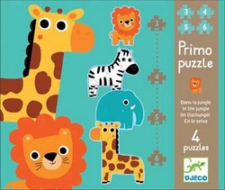 PRIMO PUZZLE - DANS LA JUNGLE 2+