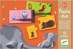 PUZZLE DUO - MAMAN BEBE 2+