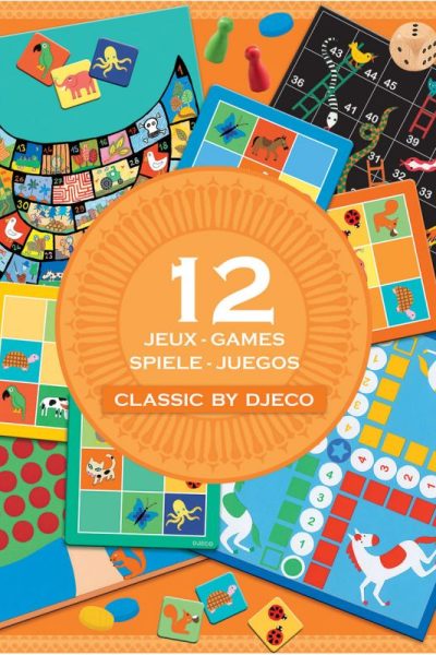 JEU CLASSIQUE - CLASSIC BOX 12 JEUX 4+