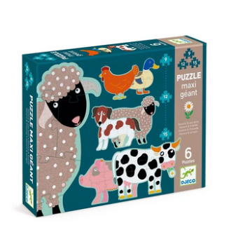 PUZZLE MAXI GEANT - HONORE & SES AMIS 3+
