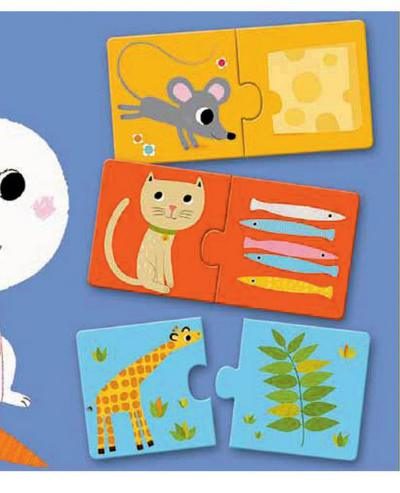 PUZZLE DUO - A TABLE ! 2+