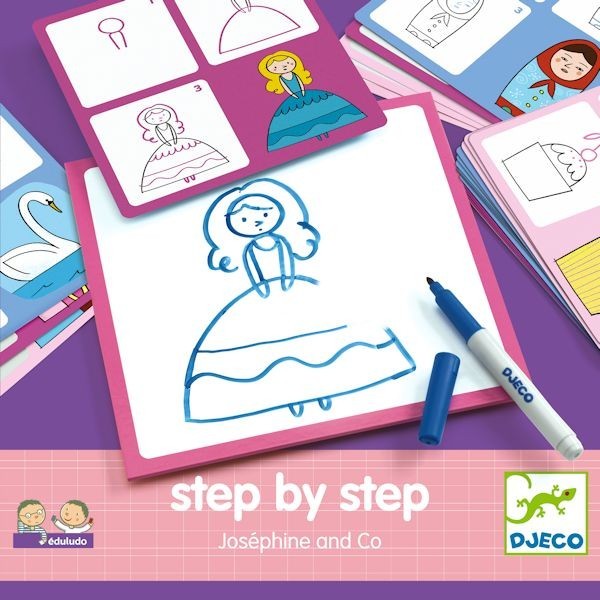 EDULUDO - STEP BY STEP - JOSEPHINE AND CO 4-7 ANS