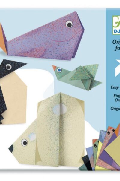 ORIGAMI FACILE - LES ANIMAUX POLAIRES 5-8 ANS