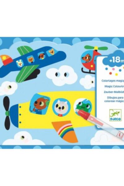 COLORIAGES CACHE - DANS LE CIEL +18M