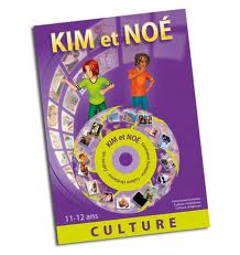 KIM ET NOE CULTURE - LIVRE/DVD JEUNE  11-12ANS