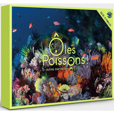 JEU DE 12 FAMILLES - Ô LES POISSONS ! & AUTRES MERVEILLES AVEC LIVRET