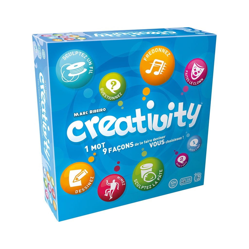 CREATIVITY - 1 MOT 9 FACONS DE LE FAIRE DEVINER 12+