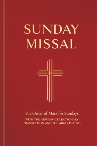 SUNDAY MISSAL - People's Edition (Red Binding) - New ESV Lectionary for ADVENT 2024)