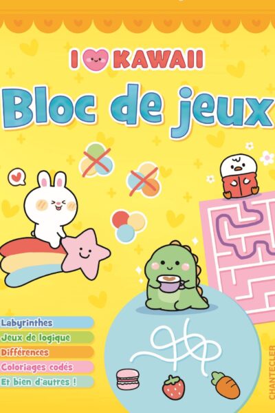 I LOVE KAWAII - BLOC DE JEUX 5-7