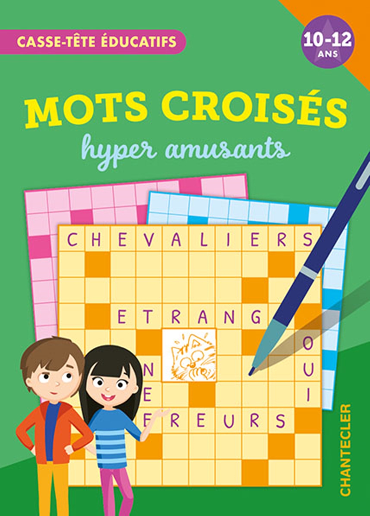MOTS CROISES HYPER AMUSANTS (10-12 A.) - CASSE-TETE EDUCATIFS