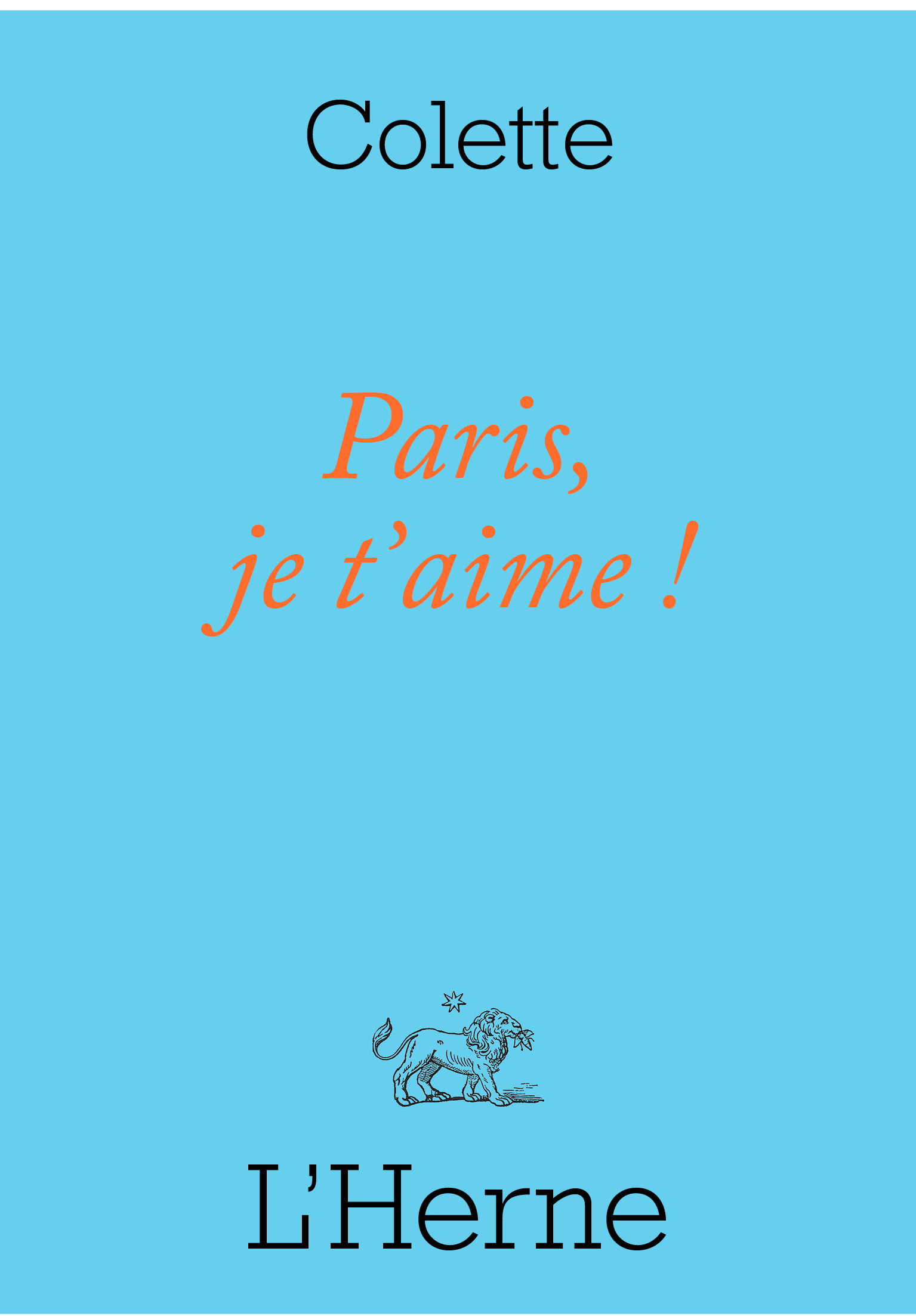 PARIS JE T'AIME