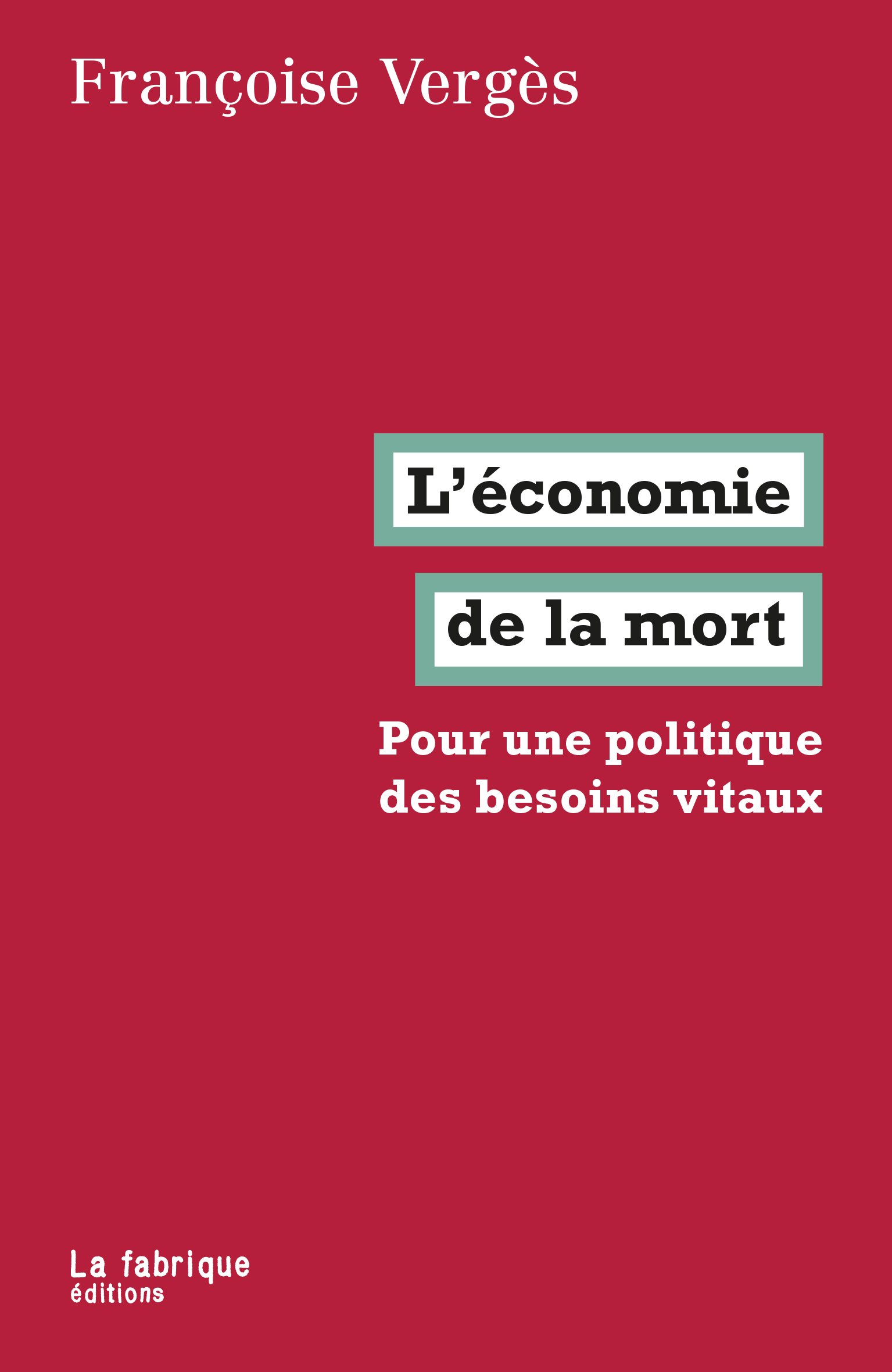 L'ECONOMIE DE LA MORT