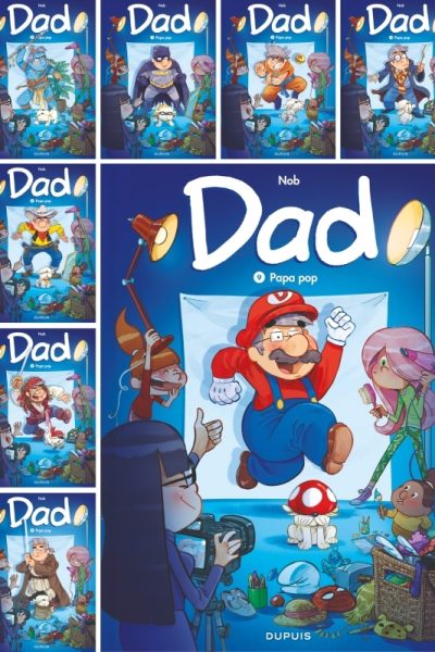 DAD T09 PAPA POP / 8 VARIANTES DE COUVERTURE