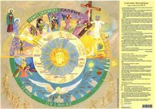 POSTER DE L'ANNEE LITURGIQUE