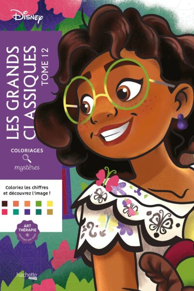 COLORIAGES MYSTERES DISNEY - LES GRANDS CLASSIQUES TOME 12