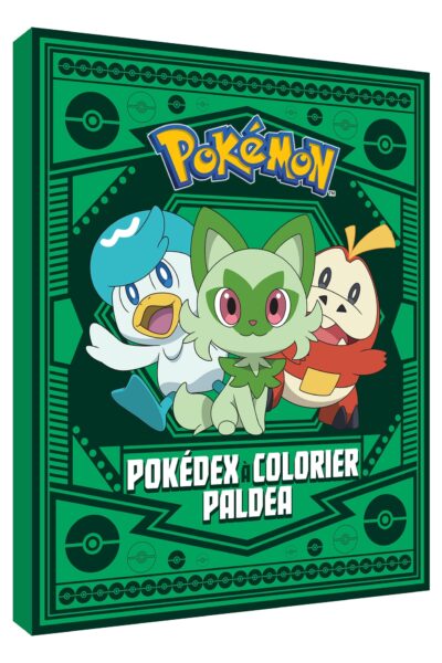 POKEMON - POKEDEX A COLORIER PALDEA
