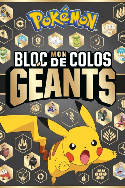 POKEMON - MON BLOC DE COLOS GEANTS