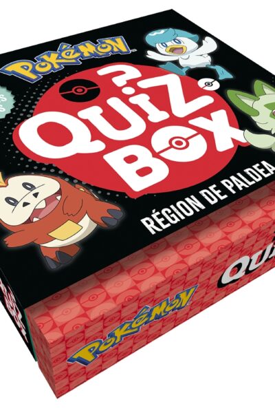 POKEMON - QUIZ BOX PALDEA REGION PALDEA