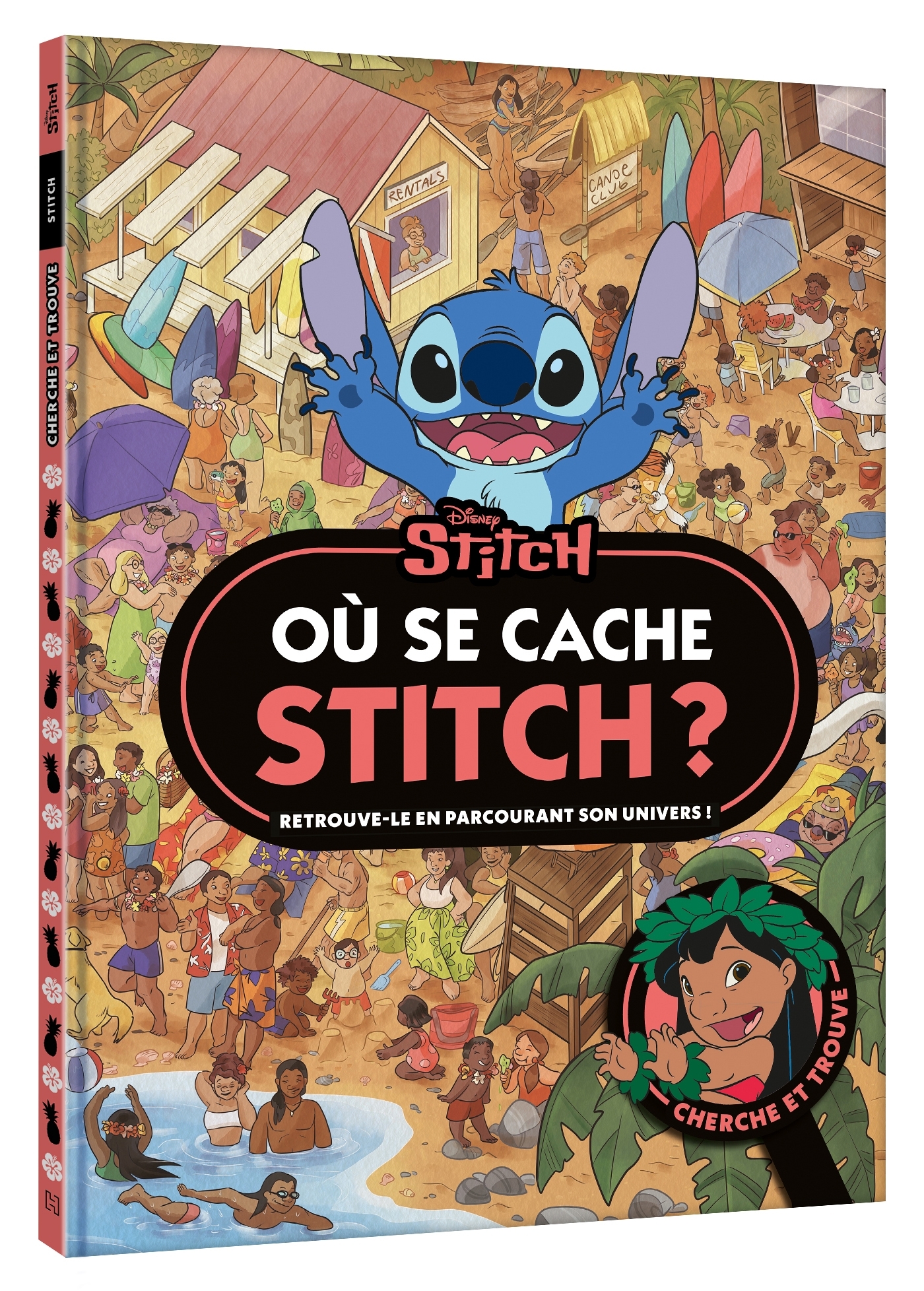 STITCH - OÙ SE CACHE STITCH ? - CHERCHE ET TROUVE - DISNEY