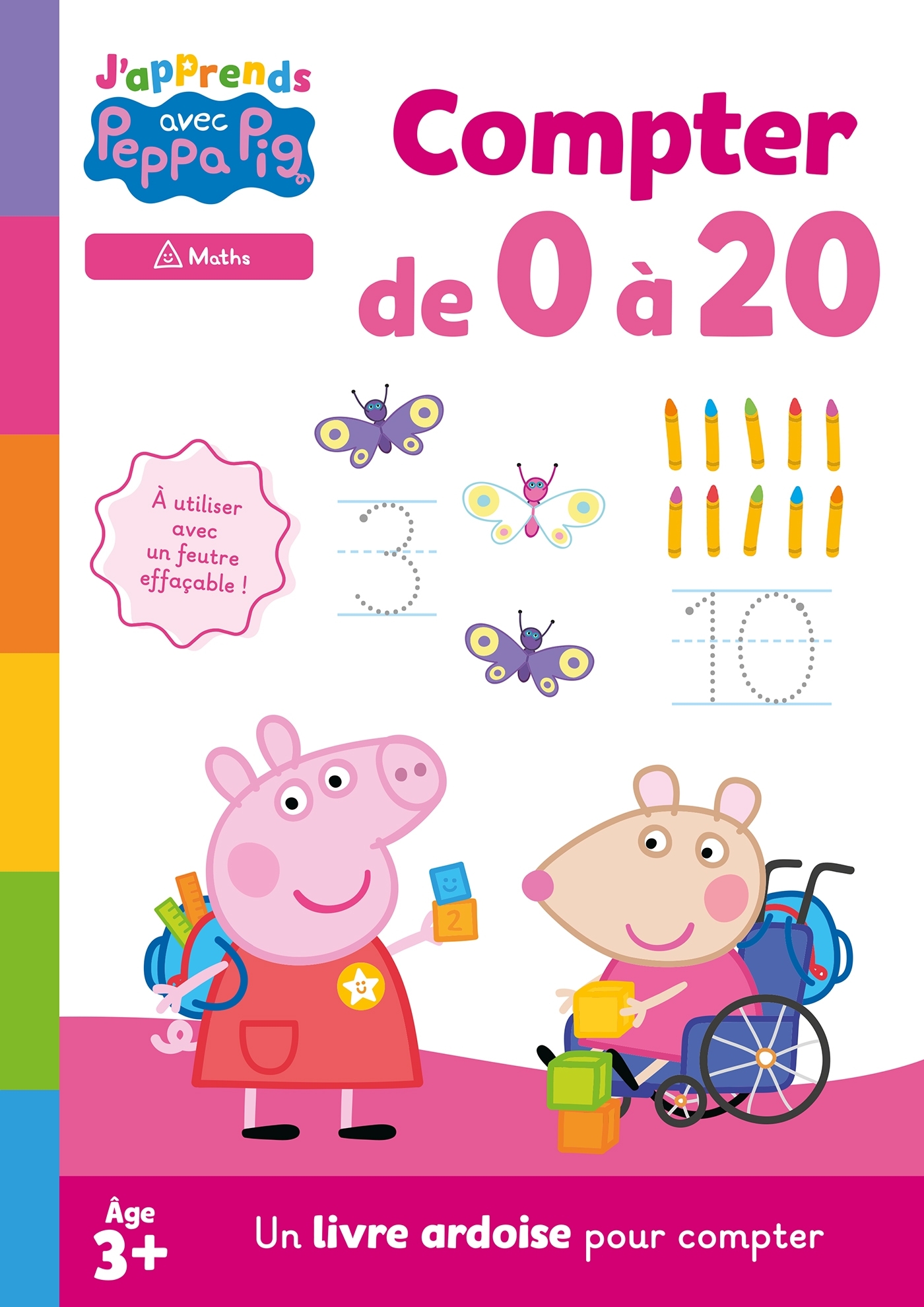 PEPPA PIG - J'APPRENDS AVEC PEPPA - COMPTER DE 0 A 20