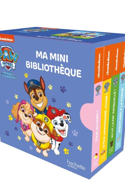 LA PAT' PATROUILLE - MA MINI BIBLIOTHEQUE