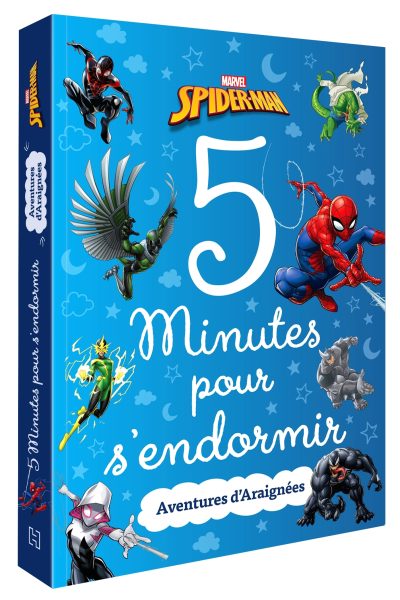 SPIDER-MAN 5 MINUTES POUR S'ENDORMIR VOL.2 AVENTURES D'ARAIGNEES - MARVEL