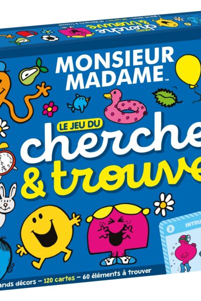 LES MONSIEUR MADAME - LE JEU DU CHERCHE ET TROUVE - COFFRET JEU CHERCHE ET TROUVE