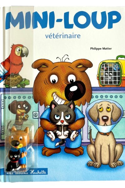 MINI-LOUP VETERINAIRE AVEC FIGURINE