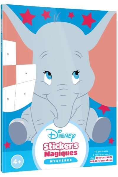 DISNEY - STICKERS MAGIQUES MYSTERES - 4 ANS ET PLUS