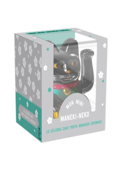 COFFRET MON MINI LUCKY CAT NOIR / MANEKI-NEKO
