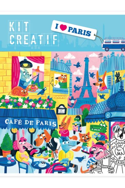 KIT CREATIF - I LOVE PARIS