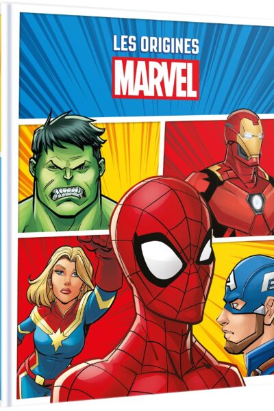 LES ORIGINES DES SUPER HEROS - SPIDER-MAN, HULK, IRON-MAN, CAPTAIN MARVEL, CAPTAIN AMERICA
