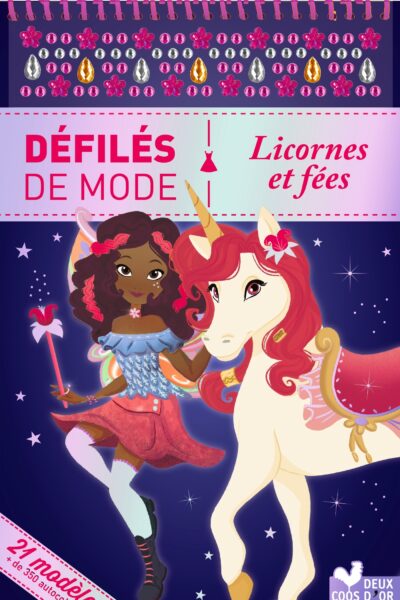 LICORNES ET FEES - BLOC SPIRALE