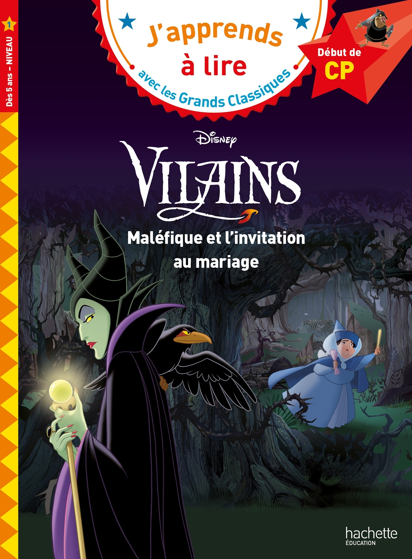 DISNEY - VILAINS CP NIVEAU 1 MALEFIQUE - L'INVITATION AU MARIAGE