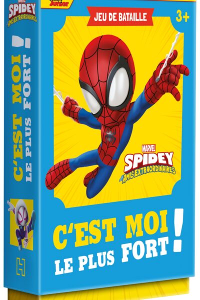 SPIDEY ET SES AMIS EXTRAORDINAIRES - JEU DE CARTES - C'EST QUI LE PLUS FORT ? MARVEL