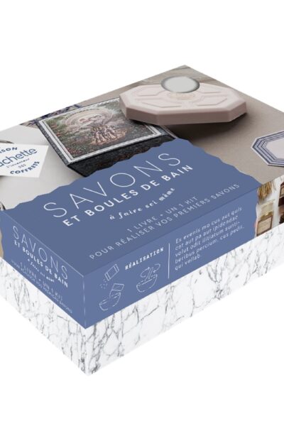 COFFRET SAVONS ET BOULES DE BAINS A FAIRE SOI-MÊME
