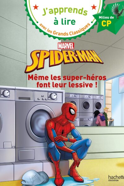 DISNEY MARVEL CP NIV 2 - SPIDER-MAN MÊME LES SUPER-HEROS FONT LEUR LESSIVE