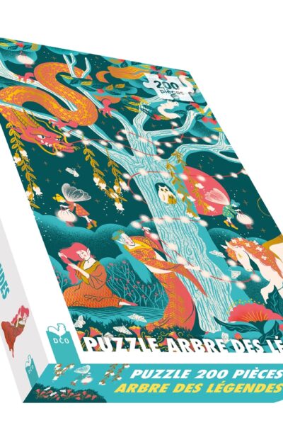 LES ATELIERS DE MANON BUCCIARELLI - PUZZLE ARBRE DES LEGENDES - 200 PIECES