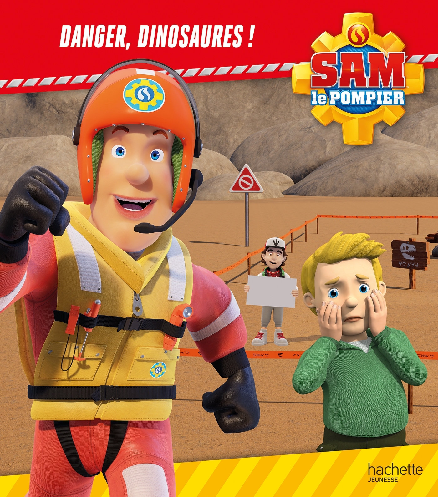 SAM LE POMPIER - DANGER, DINOSAURES ! - ALBUM RC