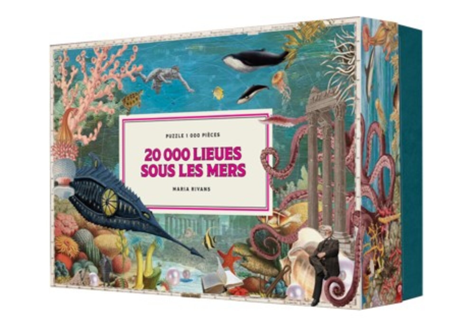 PUZZLE VINGT MILLE LIEUES SOUS LES MERS - 1000 PCS