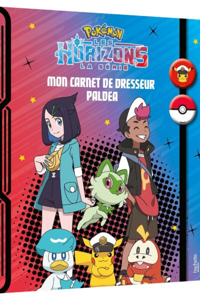 POKEMON - MON CARNET DE DRESSEUR PALDEA - CARNET BADGE