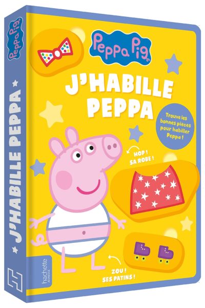 PEPPA PIG - J'HABILLE PEPPA (ED. 2024) - TOUT CARTON A PIECES
