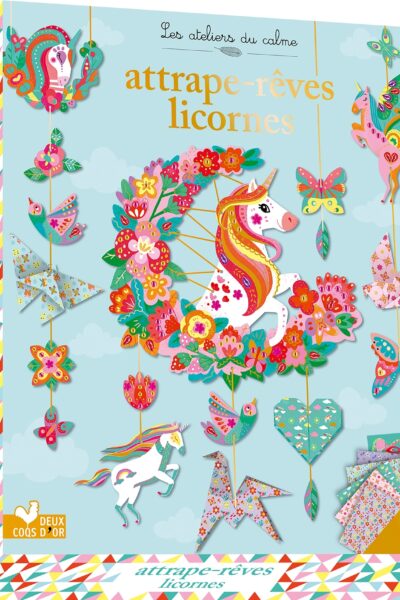 ATTRAPE-REVES LICORNES - COFFRET AVEC ACCESSOIRES