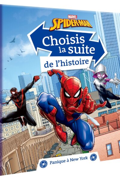 SPIDER-MAN - CHOISIS LA SUITE DE L'HISTOIRE - PANIQUE A NEW YORK - MARVEL