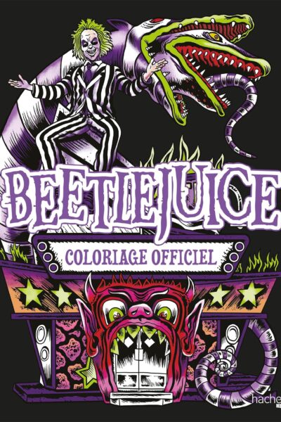 BEETLEJUICE - LE LIVRE DE COLORIAGES OFFICIEL