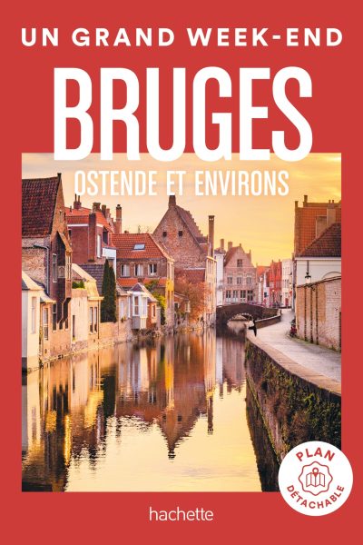 BRUGES, OSTENDE ET ENVIRONS - PLAN DETACHABLE