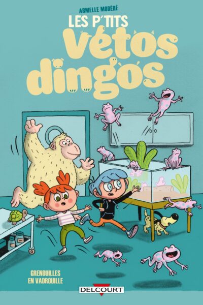 LES P'TITS VETOS DINGOS T01 - LES GRENOUILLES EN VADROUILLE