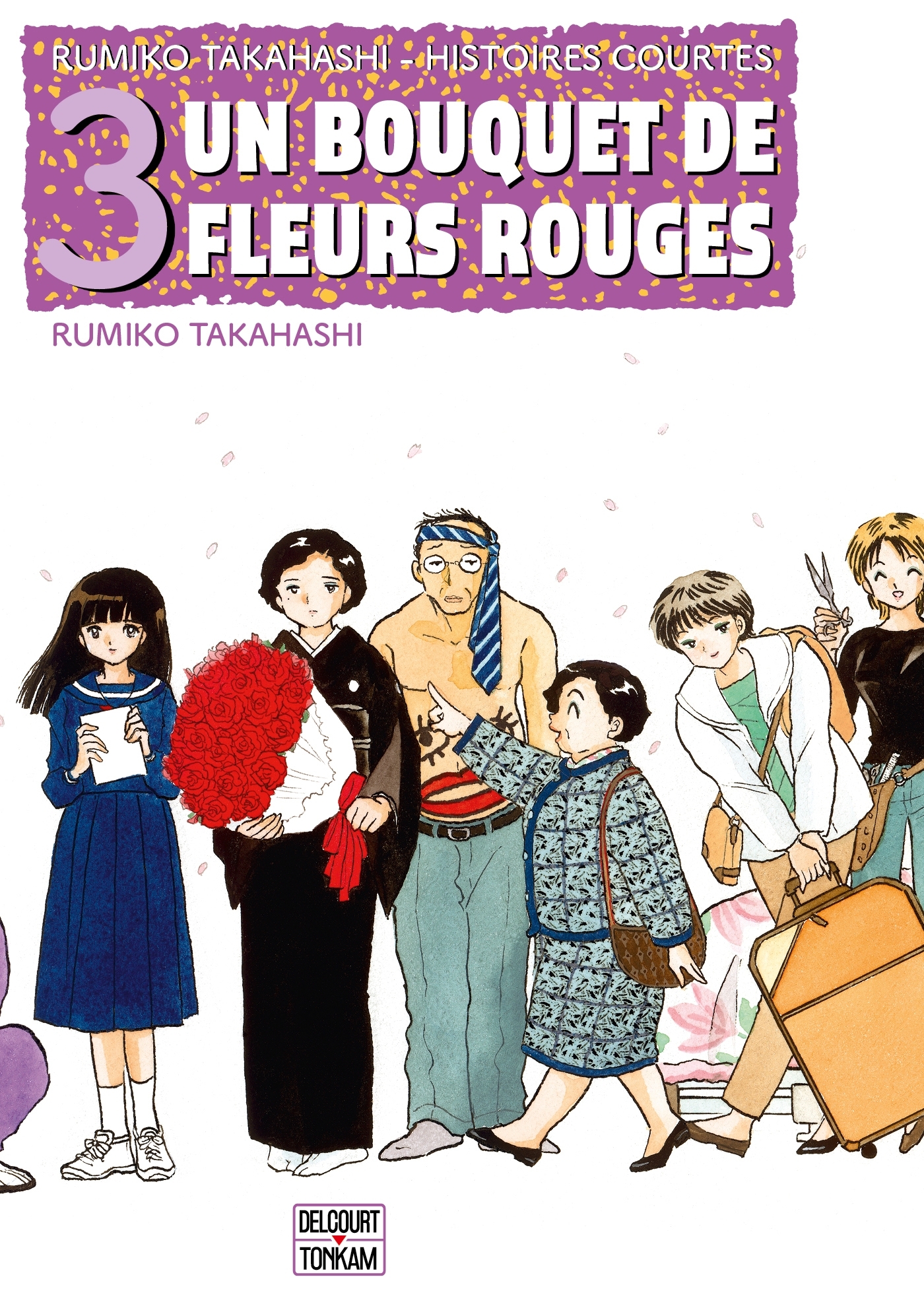 HISTOIRES COURTES T03 UN BOUQUET DE FLEURS ROUGES